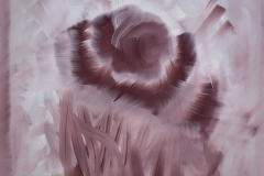 o.t.(nr.23) 2017, öl auf graukarton, 70x100 cm